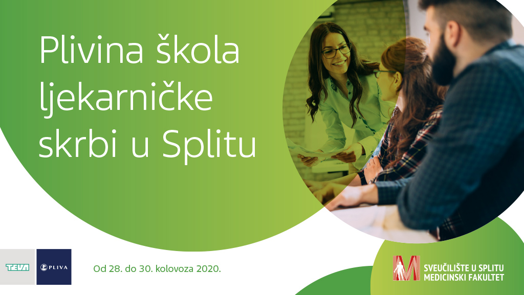 Plivina škola ljekarničke skrbi u Splitu od 28. do 30. kolovoza 2020. godine